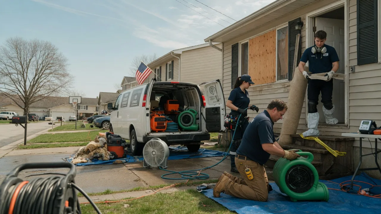 Water Damage Restoration in Lowellville, OH near me